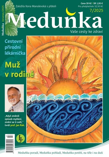 Obálka e-magazínu Meduňka 7/2025