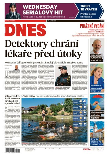 Obálka e-magazínu MF Dnes 6.8.2025
