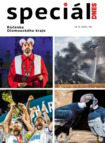 Obálka e-magazínu Magazín DNES SPECIÁL Olomoucký - 19.12.2025