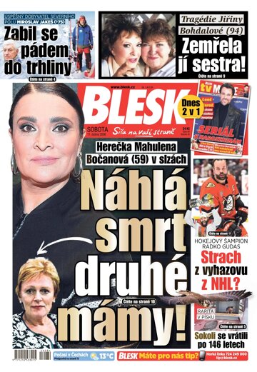 Obálka e-magazínu Blesk 11.4.2026