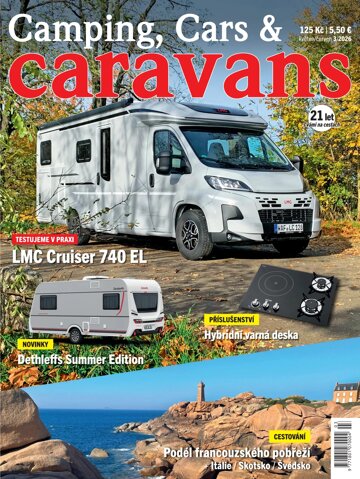 Obálka e-magazínu Camping, Cars & Caravans 3/2026