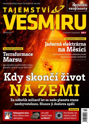 Obálka e-magazínu Tajemství Vesmíru 10/2026