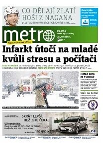 Obálka e-magazínu deník METRO 13.2.2013