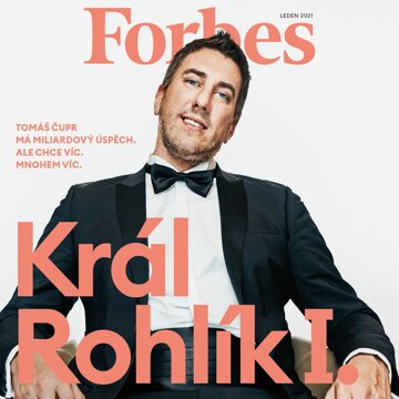 Obálka audioknihy Forbes leden 2021