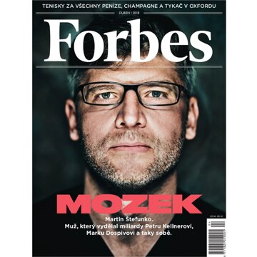 Obálka audioknihy Forbes duben 2018