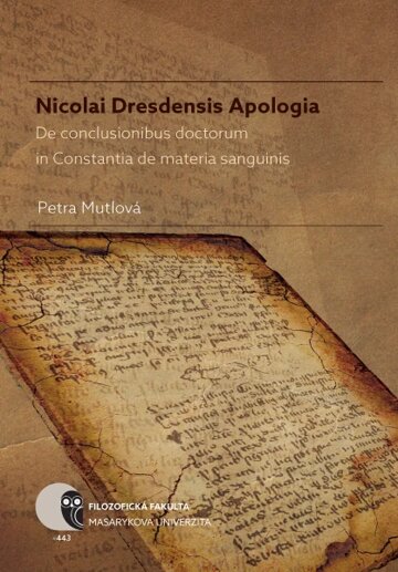 Obálka knihy Nicolai Dresdensis Apologia