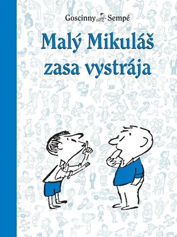 Obálka knihy Malý Mikuláš zasa vystrája