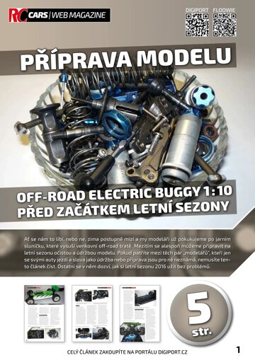 Obálka e-magazínu Příprava modelu před sezónou