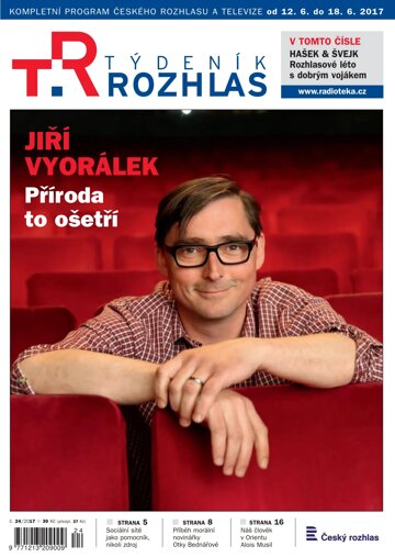 Obálka e-magazínu Týdeník Rozhlas 24/2017