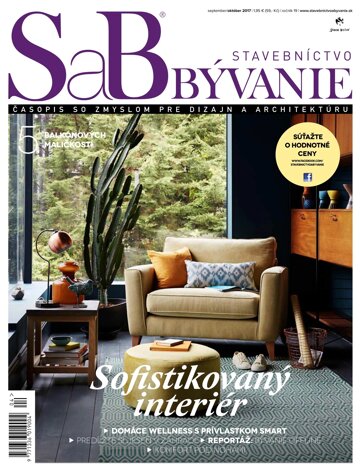 Obálka e-magazínu SaB Stavebnictvo a byvanie – oktober 2017