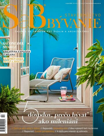 Obálka e-magazínu stavebnictvo a byvanie maj/jun 2019