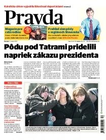 Obálka e-magazínu Pravda 22.3.2012
