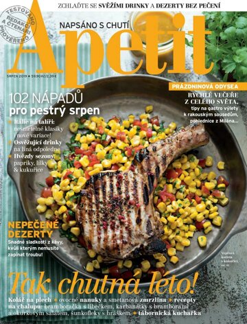 Obálka e-magazínu Apetit 8/2019