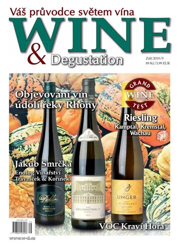 Obálka e-magazínu Wine and Degustation 9/19