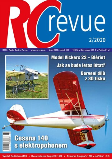 Obálka e-magazínu RC revue 2/2020