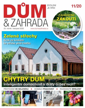 Obálka e-magazínu Dům a zahrada 11/2020