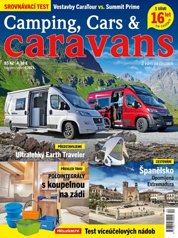 Obálka e-magazínu Camping, Cars & Caravans 4/2021 - pro klienty