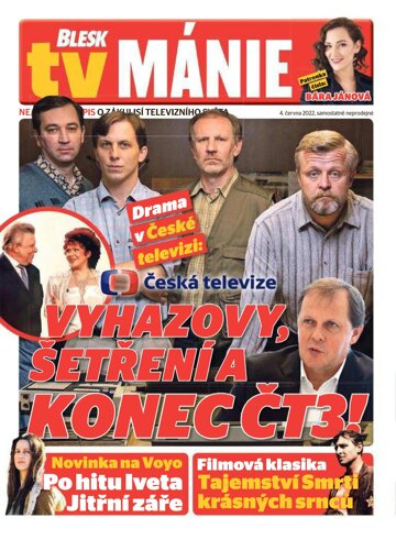 Obálka e-magazínu Blesk Tv manie 4.6.2022