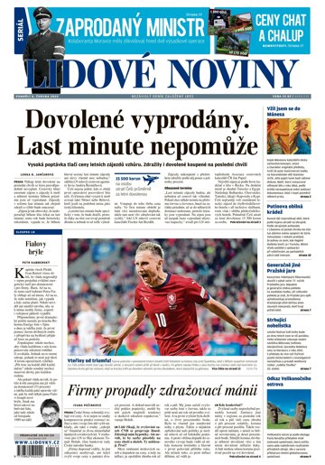 Obálka e-magazínu Lidové noviny 6.6.2022