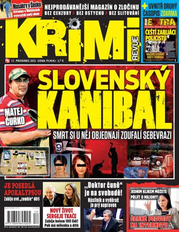 Obálka e-magazínu Krimi revue 12/22