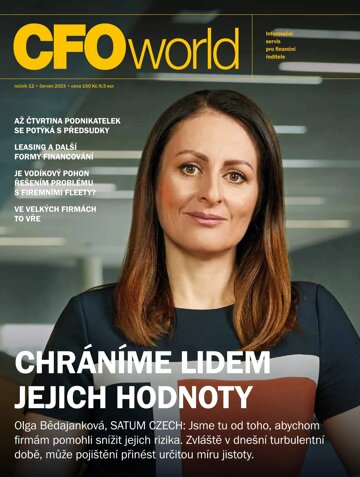 Obálka e-magazínu CFO World 2/2023