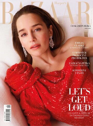 Obálka e-magazínu Harper’s Bazaar 1/2024