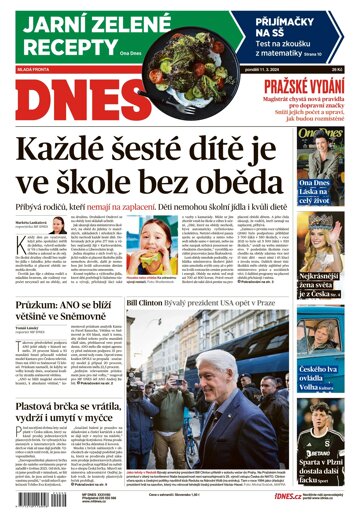 Obálka e-magazínu MF Dnes 11.3.2024