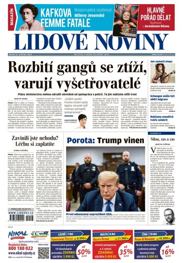 Obálka e-magazínu Lidové noviny 31.5.2024