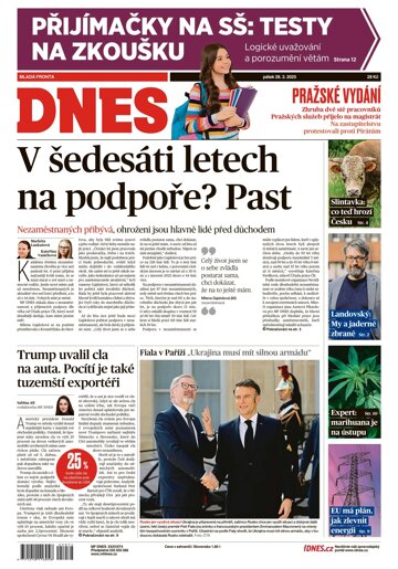 Obálka e-magazínu MF Dnes 28.3.2025