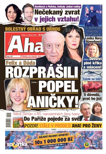Obálka e-magazínu AHA! 2.5.2025