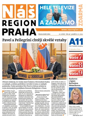 Obálka e-magazínu Náš Region - Praha 46/2025