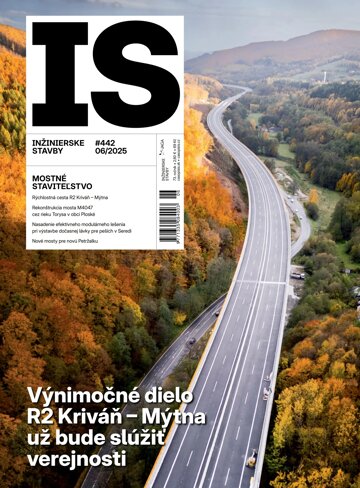 Obálka e-magazínu Inžinierske stavby 6/2025