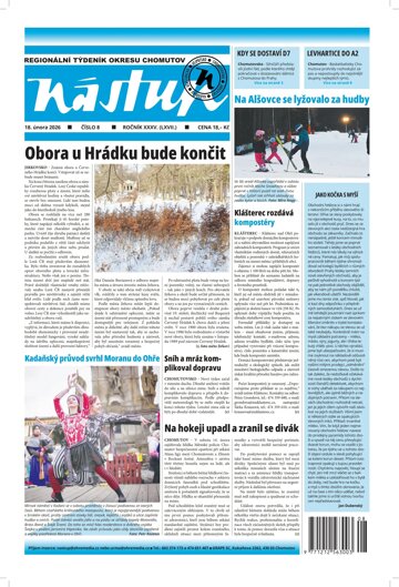 Obálka e-magazínu Nástup 8/26