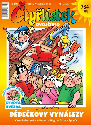 Obálka e-magazínu Čtyřlístek 3-4/2026