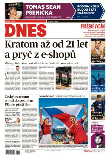 Obálka e-magazínu MF Dnes 18.6.2026