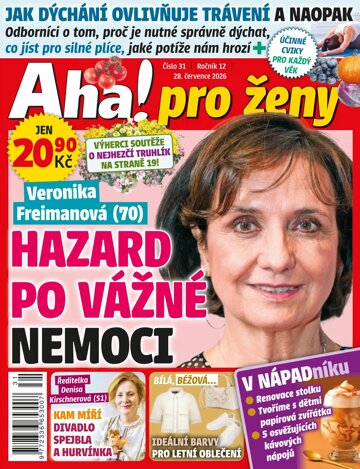 Obálka e-magazínu AHA! pro ženy 31/2026