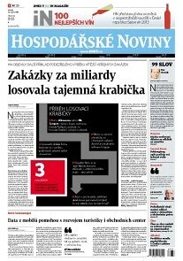 Obálka e-magazínu Hospodářské noviny 031 - 13.2.2013