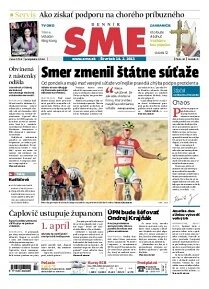 Obálka e-magazínu SME 14.2.2013