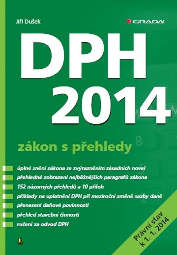 Obálka knihy DPH 2014 - zákon s přehledy