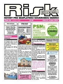 Obálka e-magazínu Risk 62/2014
