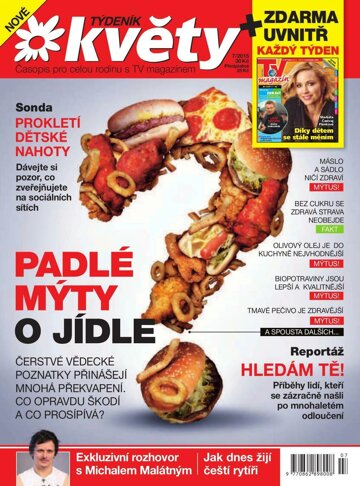 Obálka e-magazínu Týdeník Květy 7/2015 - 10.2.2015