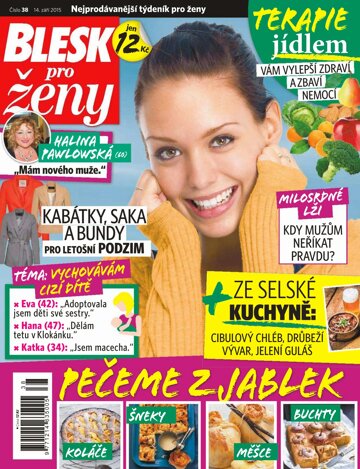 Obálka e-magazínu Blesk pro ženy 14.9.2015