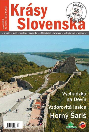 Obálka e-magazínu Krásy Slovenska 3-4/2016
