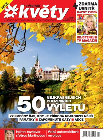 Obálka e-magazínu Týdeník Květy 43/2016