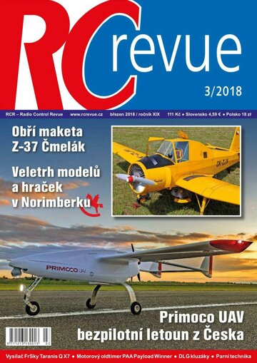 Obálka e-magazínu RC revue 3/2018