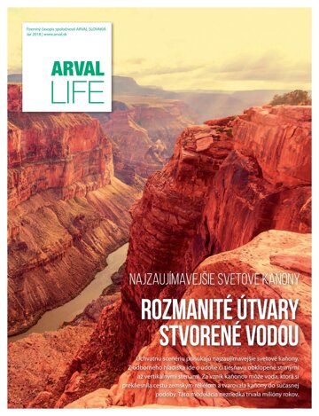 Obálka e-magazínu ARVAL LIFE SK 1/2018