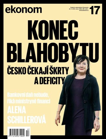 Obálka e-magazínu Ekonom 17 - 25.4.2019