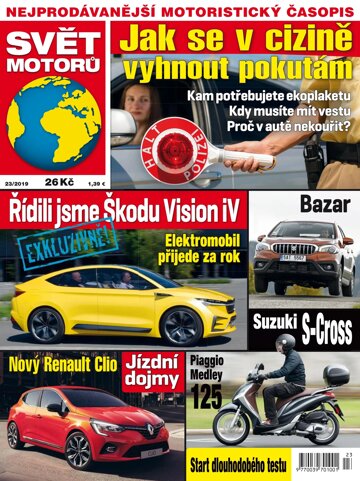 Obálka e-magazínu Svět motorů 23/2019