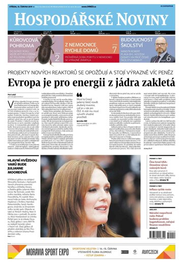 Obálka e-magazínu Hospodářské noviny 112 - 12.6.2019