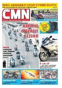Obálka e-magazínu ČESKÉ MOTOCYKLOVÉ NOVINY 14/2011